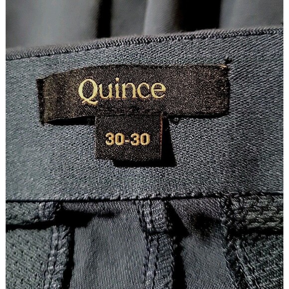 Quince Ultra Stretch 24/7 Smart Chino Ocean Blue Dress Pants Size 30X30 Neutral - Picture 2 of 12